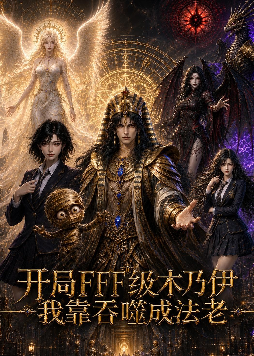 开局FFF级木乃伊我靠吞噬成法老海报