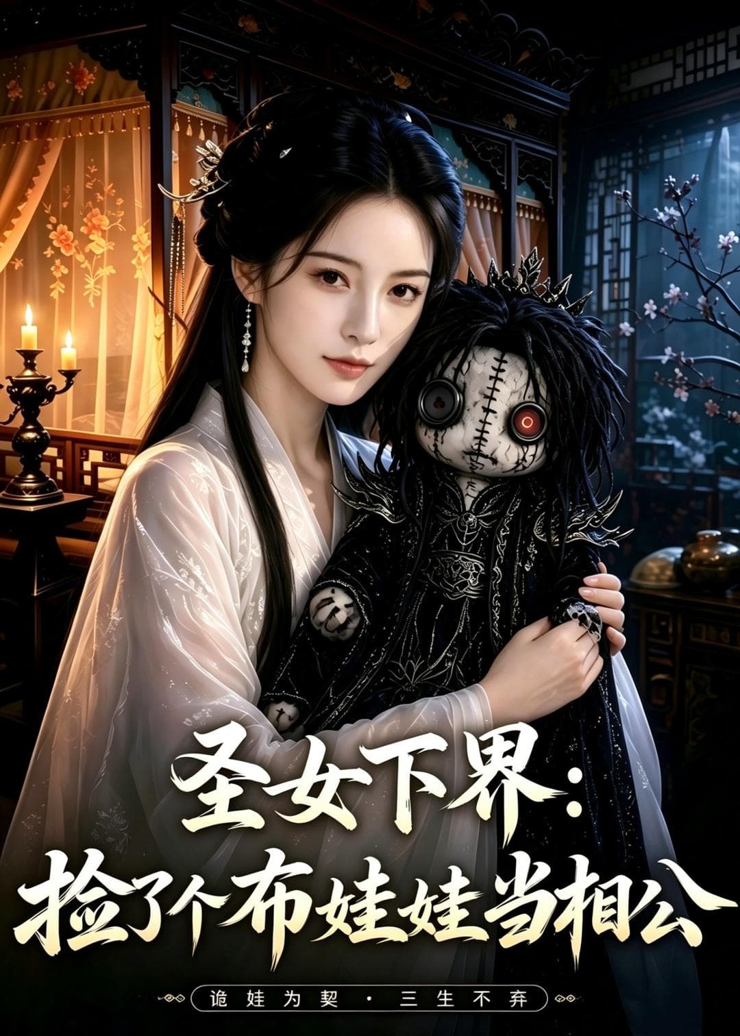 圣女下界：捡了个布娃娃当相公海报