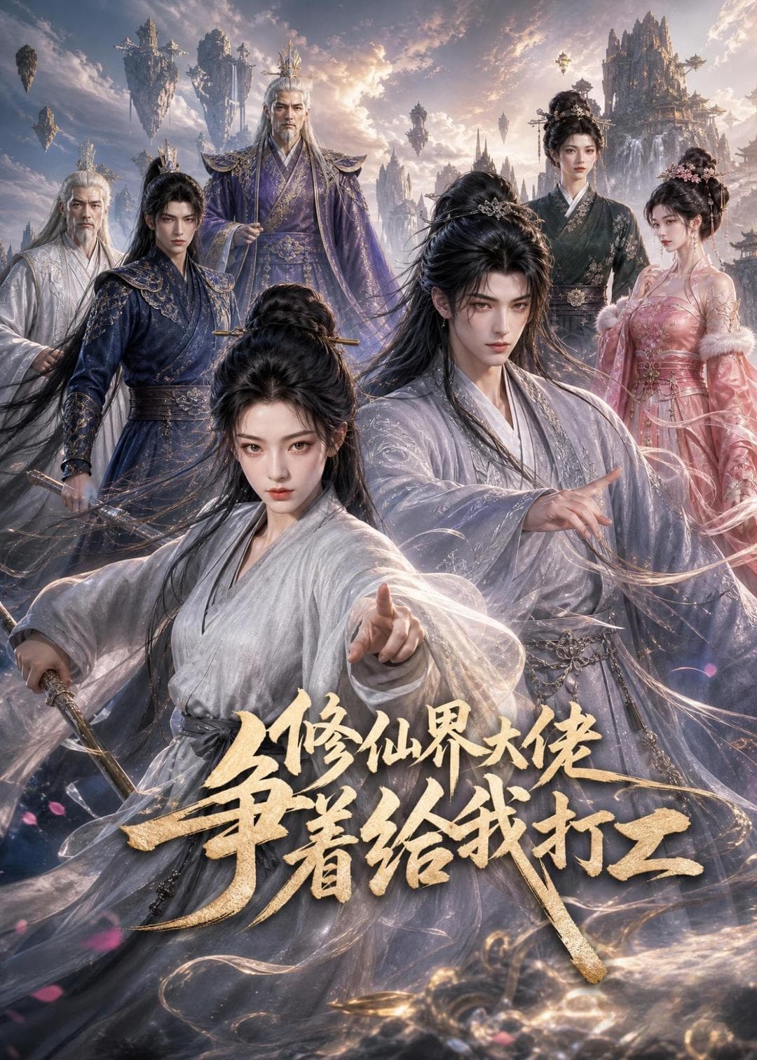 修仙界大佬争着给我打工海报
