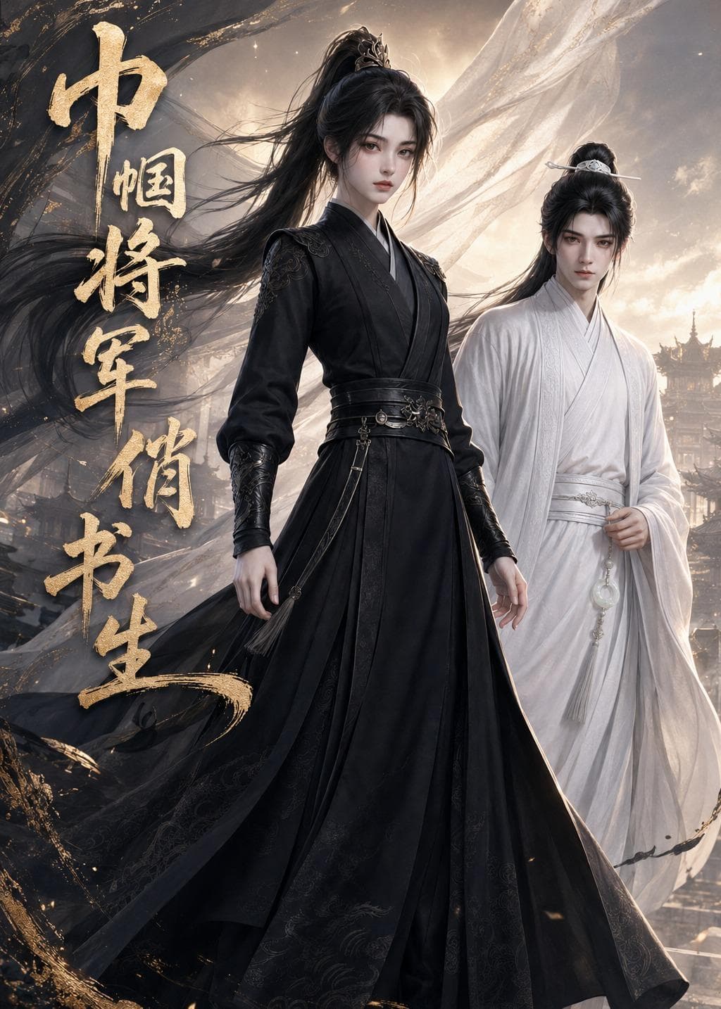 巾帼将军俏书生海报