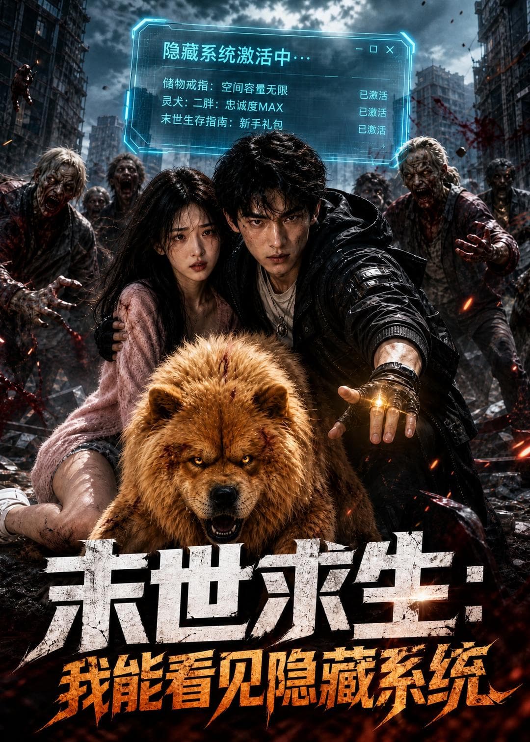 末世求生：我能看见隐藏系统海报