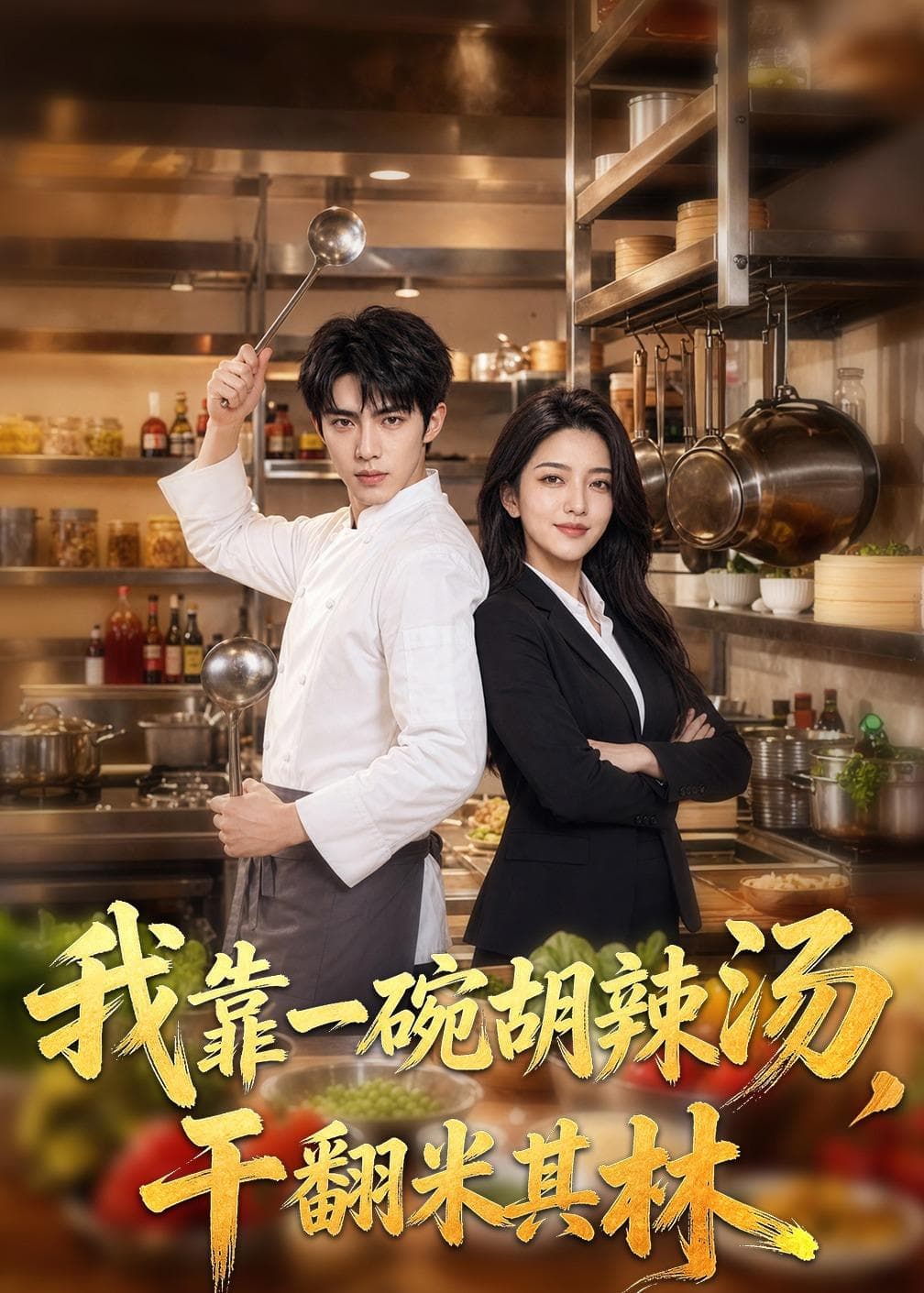 我靠一碗胡辣汤，干翻米其林海报