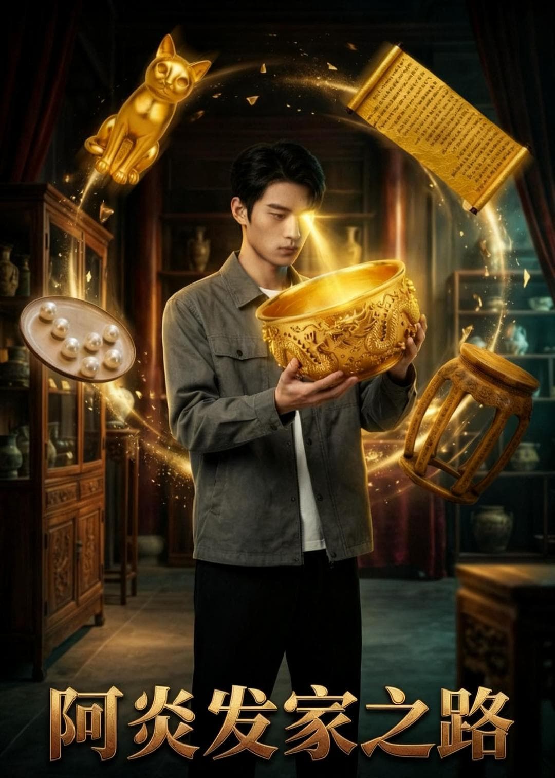 阿炎发家之路海报