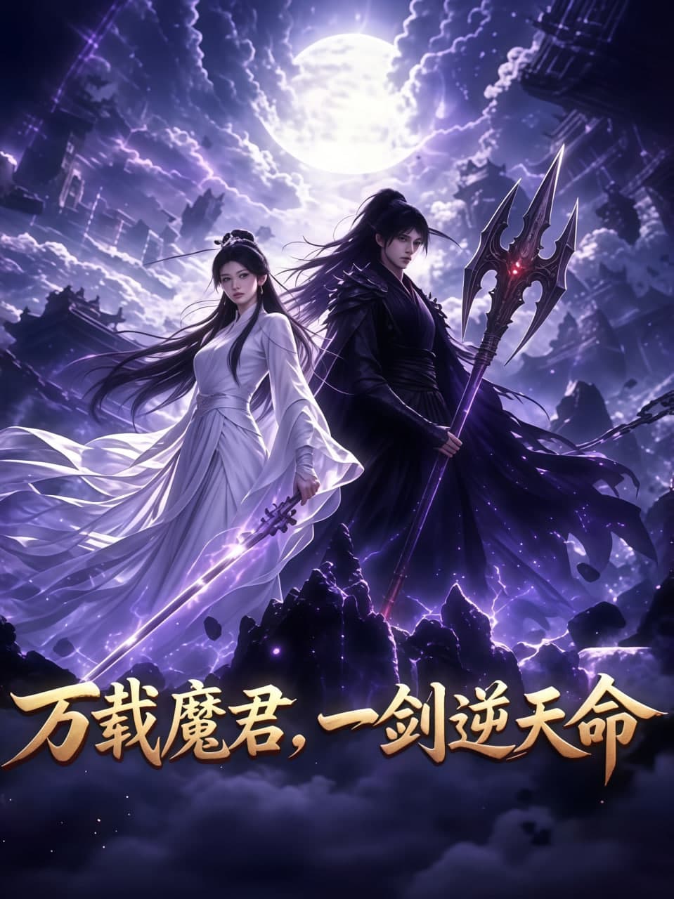 万载魔君，一剑逆天命海报
